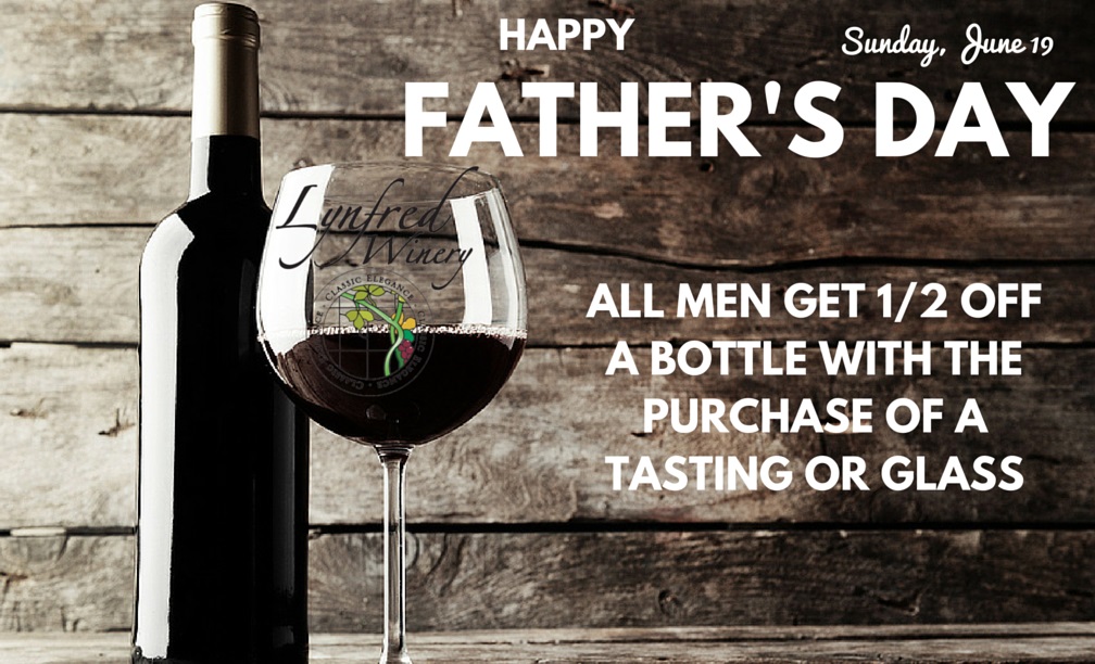 Happy Fathers Day Wine Special