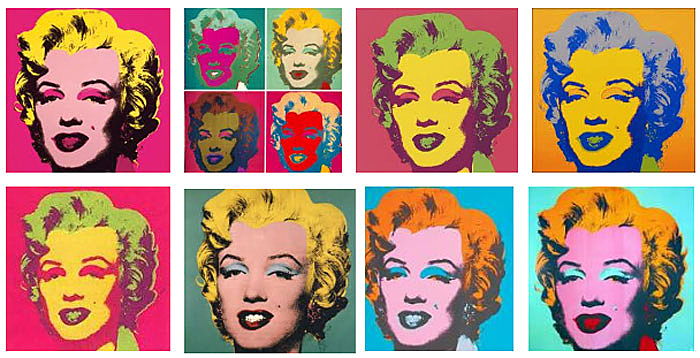  Riccione
- Marilyn Monroe secondo Andy Warhol