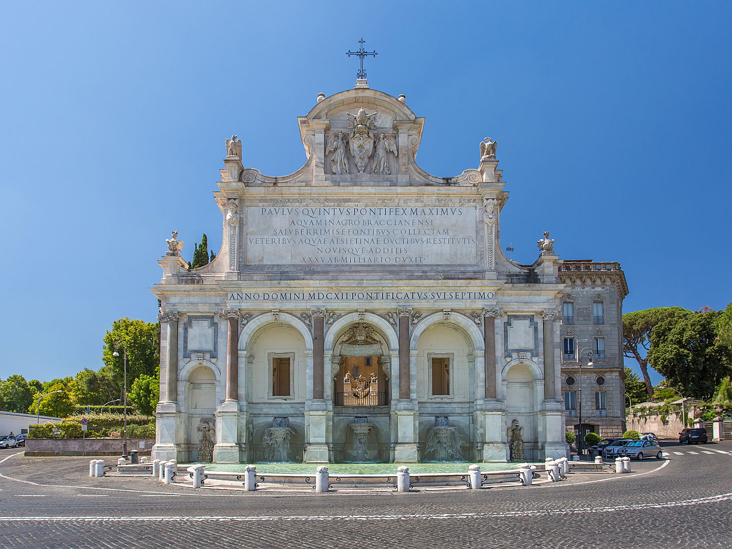 Roma
- fontanone del drago gianicolo