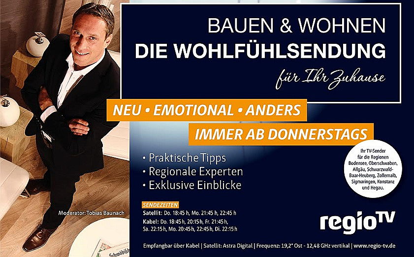 Bauen Wohnen Sendung Auch In Bayern Und Osterreich On Air