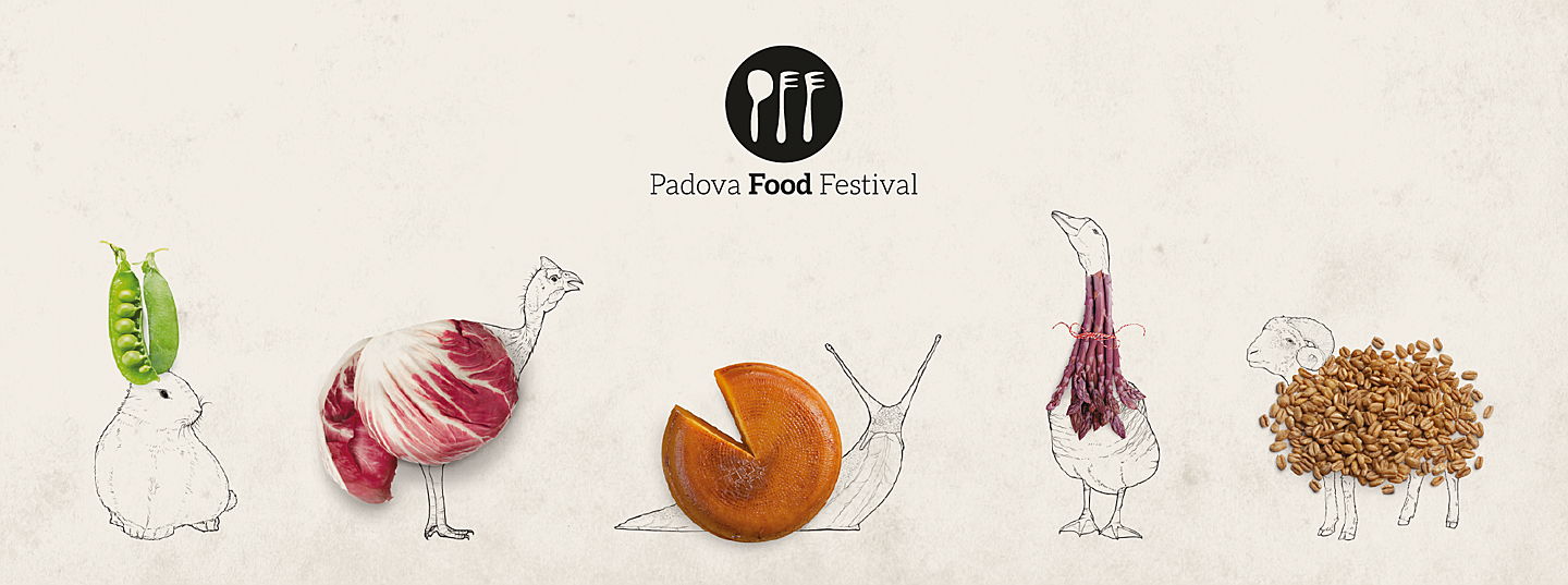  Padova
- PadovaFoodFestival2016.png Padova accoglie la prima edizione del Food Festival, una kermesse in cui le parole cibo, gusto, prodotti tipici ed enogastronomia fanno rima con innovazione, salute, design, sport, e comunicazione.