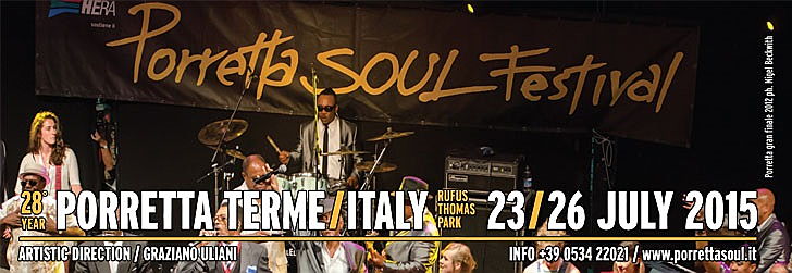  Bologna
- Porretta Soul Festival 2015 contact